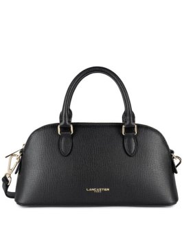 Lancaster 538-003 - CUIR DE VACHETTE - NOI grand sac demi lune sierra jia Sac business