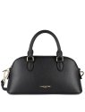 Lancaster 538-003 - CUIR DE VACHETTE - NOI grand sac demi lune sierra jia sacs-a-mains