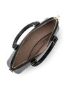 Lancaster 538-003 - CUIR DE VACHETTE - NOI grand sac demi lune sierra jia sacs-a-mains