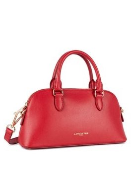 Lancaster 538-003 - CUIR DE VACHETTE - ROU grand sac demi lune sierra jia Sac business