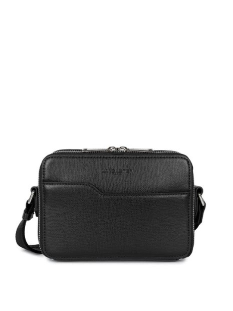 Lancaster 312-32 - CUIR DE VACHETTE - NOIR sacoche homme sierra mathias sacoche-homme