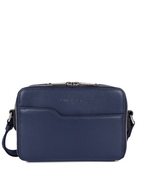 Lancaster 312-32 - CUIR DE VACHETTE - BLEU sacoche homme sierra mathias sacoche-homme
