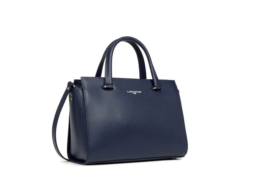 Lancaster 438-008 - CUIR DE VACHETTE - BLE sac porté main sierra Sac business