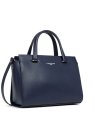 Lancaster 438-008 - CUIR DE VACHETTE - BLE sac porté main sierra sacs-a-mains