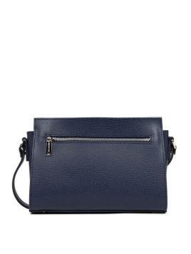 Lancaster 438-007 - CUIR DE VACHETTE - BLE sac bandoulière trotteur sierra Sac business