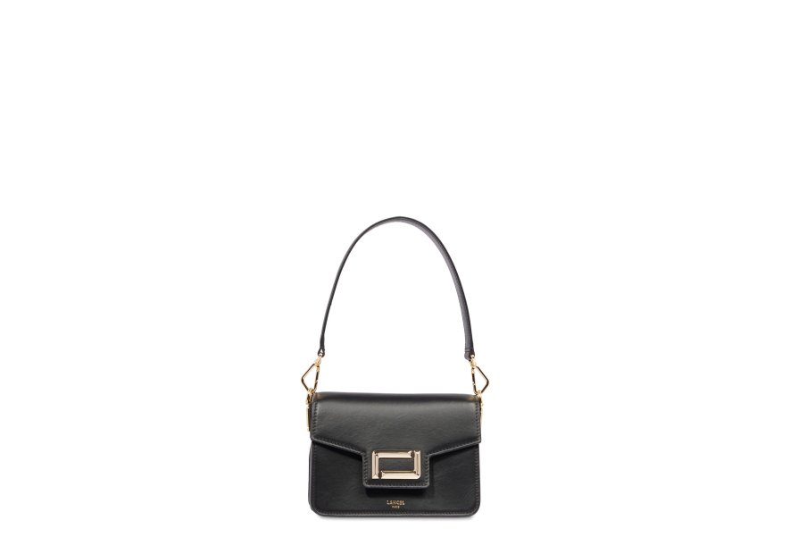 Lancel A13147 - CUIR DE VACHETTE - NOIR sac a rabat s angele Sac business
