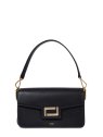 Lancel A13149 - CUIR DE VACHETTE - NOIR sac a rabat m angele sacs-a-mains