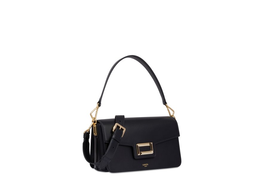 Lancel A13149 - CUIR DE VACHETTE - NOIR sac a rabat m angele Sac business