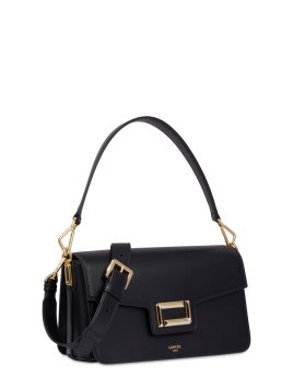 Lancel A13149 - CUIR DE VACHETTE - NOIR sac à rabat m lancel angele Sacs à mains