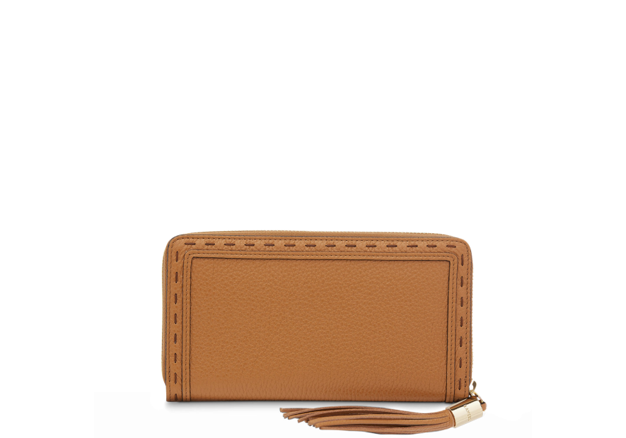 Lancel A10111 - CUIR DE VACHETTE - CAME Premier Flirt de Lancel - Portefeuille long zippé