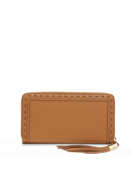 Lancel A10111 - CUIR DE VACHETTE - CAME Premier Flirt de Lancel - Portefeuille long zippé