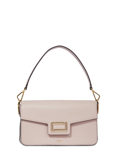 Lancel A13149 - CUIR DE VACHETTE - ROSE sac a rabat m angele sacs-a-mains