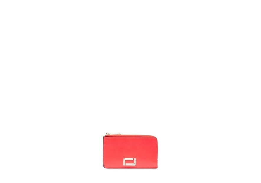 Lancel A13158 - CUIR DE VACHETTE - ROUG porte monnaie porte cartes angele Porte-monnaie