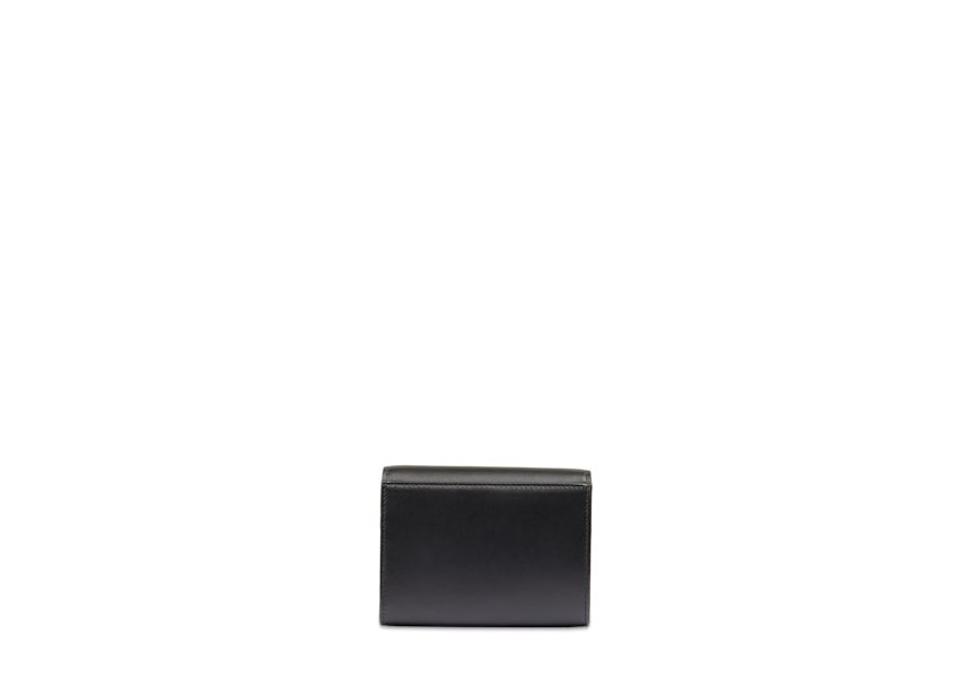 Lancel A13161 - CUIR DE VACHETTE - NOIR portefeuille rabat pm angele Porte-monnaie