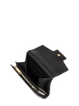 Lancel A13161 - CUIR DE VACHETTE - NOIR portefeuille rabat pm angele Porte-monnaie