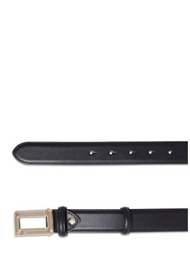 Lancel A13256 - CUIR DE VACHETTE - NOIR ceintures angele de lancel Ceinture femme