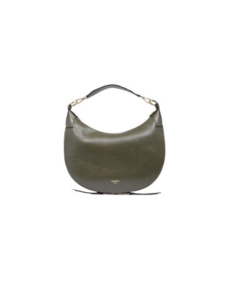 Lancel A13313 - CUIR DE VACHETTE - KAKI sac besace hobo s origami Sac business