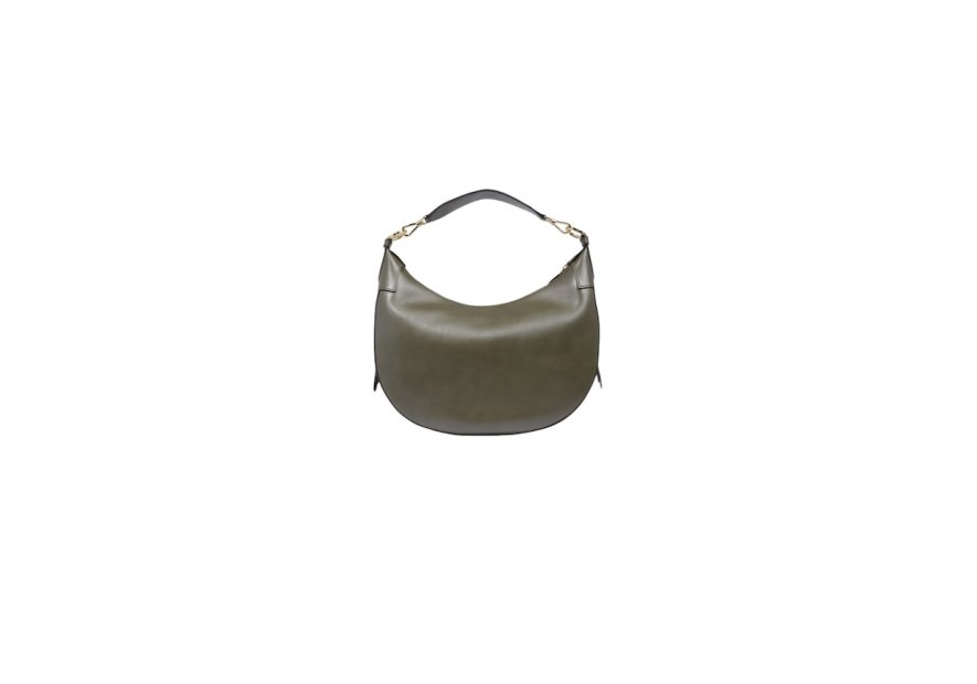 Lancel A13313 - CUIR DE VACHETTE - KAKI sac besace hobo s origami Sac business