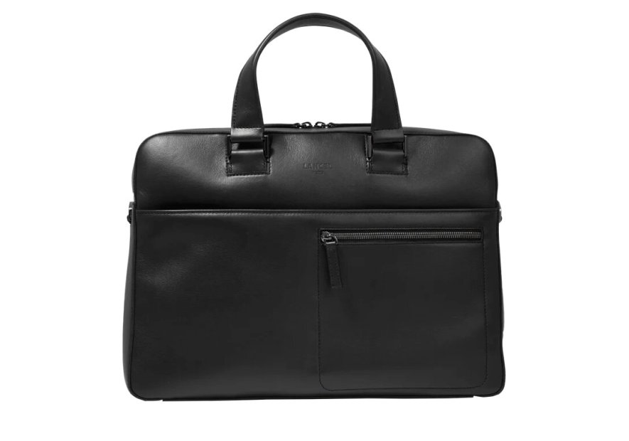 Lancel A12982 - CUIR DE VACHETTE - NOIR porte document max de lancel Porte-documents