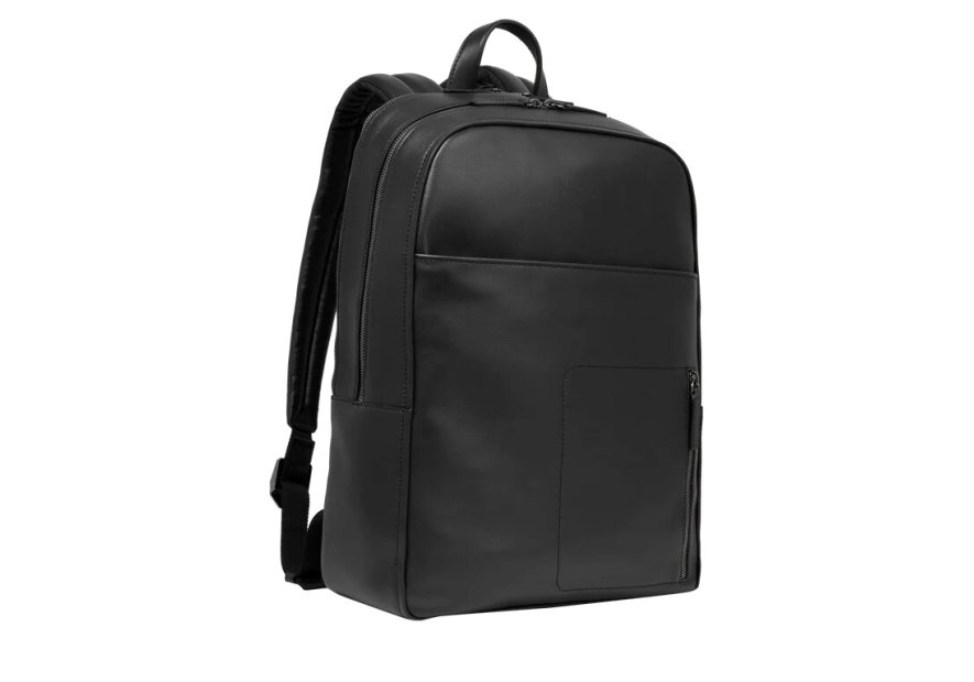 Lancel A12984 - CUIR DE VACHETTE - NOIR sac a dos max de lancel Sac business