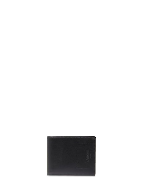 Lancel A12989 - CUIR DE VACHETTE - NOIR portefeuille italien max de lancel portefeuille-homme