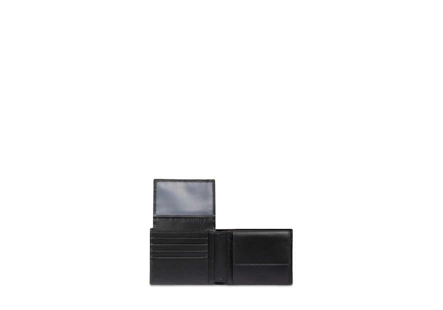 Lancel A12989 - CUIR DE VACHETTE - NOIR portefeuille italien max de lancel Portefeuilles