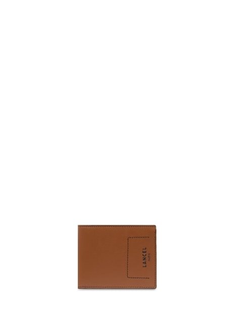 Lancel A12989 - CUIR DE VACHETTE - COGN portefeuille italien max de lancel portefeuille-homme