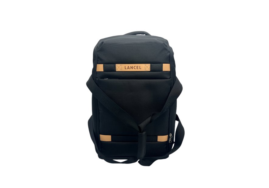 Lancel A13246 - POLYESTER - NOIR - 10TU sac a dos voyage Sacs de voyage