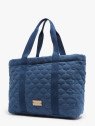 Woomen WMUD21 - COTON - DENIM sac cabas l muflier denim woomen sacs-a-mains