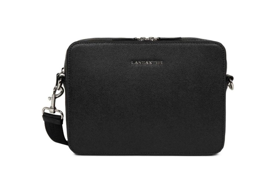 Lancaster 312-33 - CUIR DE VACHETTE - NOIR reporter m sierra mathias Sac business