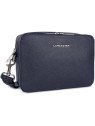 Lancaster 312-33 - CUIR DE VACHETTE - BLEU reporter m sierra mathias sac-business