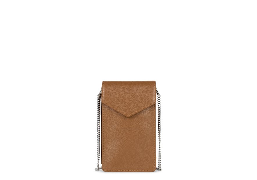 Lancaster 170-27 - CUIR DE VACHETTE - CAME foulonné pm-pochette telephone Sac business
