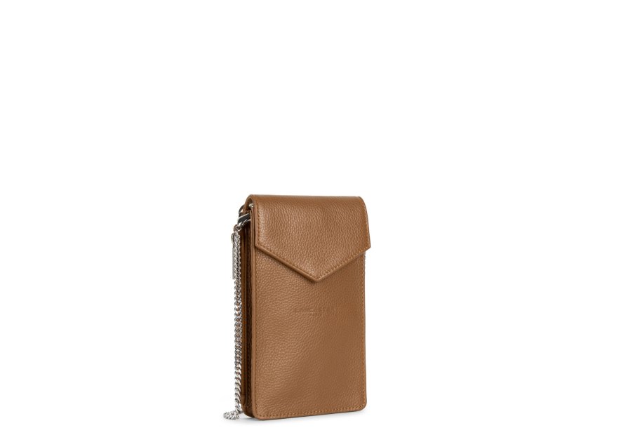 Lancaster 170-27 - CUIR DE VACHETTE - CAME foulonné pm-pochette telephone Sac business