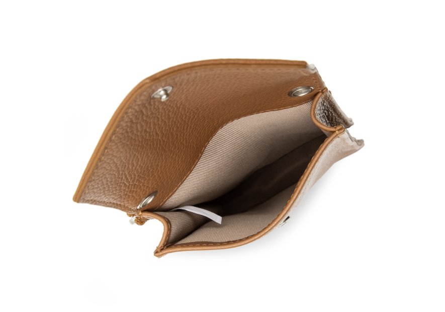 Lancaster 170-27 - CUIR DE VACHETTE - CAME foulonné pm-pochette telephone Sac business