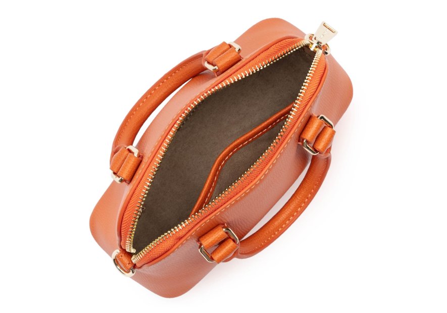 Lancaster 538-001 - CUIR DE VACHETTE - ORA petit sac demi lune sierra jia Sac business