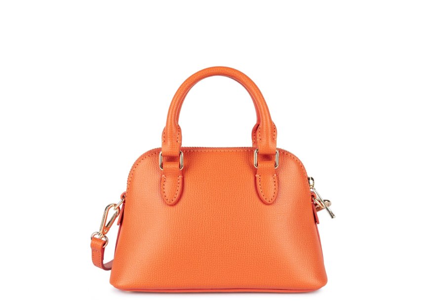 Lancaster 538-001 - CUIR DE VACHETTE - ORA petit sac demi lune sierra jia Sac business