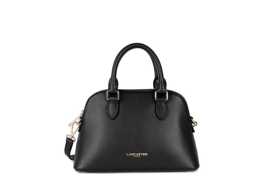 Lancaster 538-002 - CUIR DE VACHETTE - NOI sac demi lune sierra jia Sac business