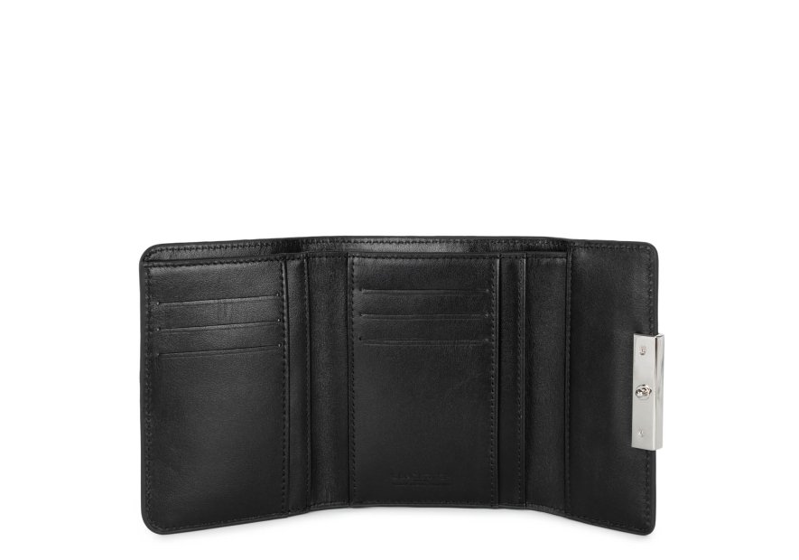 Lancaster 131-050 - CUIR DE VACHETTE - NOI portefeuille a rabat paris ily Portefeuilles