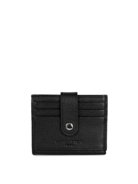 Lancaster 170-32 - CUIR DE VACHETTE - NOIR porte-cartes foulonné pm Porte-cartes
