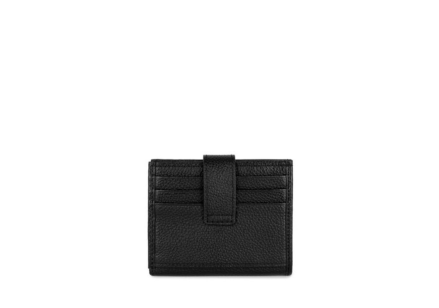 Lancaster 170-32 - CUIR DE VACHETTE - NOIR porte-cartes foulonné pm Porte-cartes