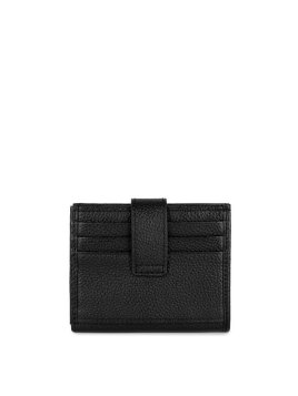 Lancaster 170-32 - CUIR DE VACHETTE - NOIR porte-cartes foulonné pm porte cartes