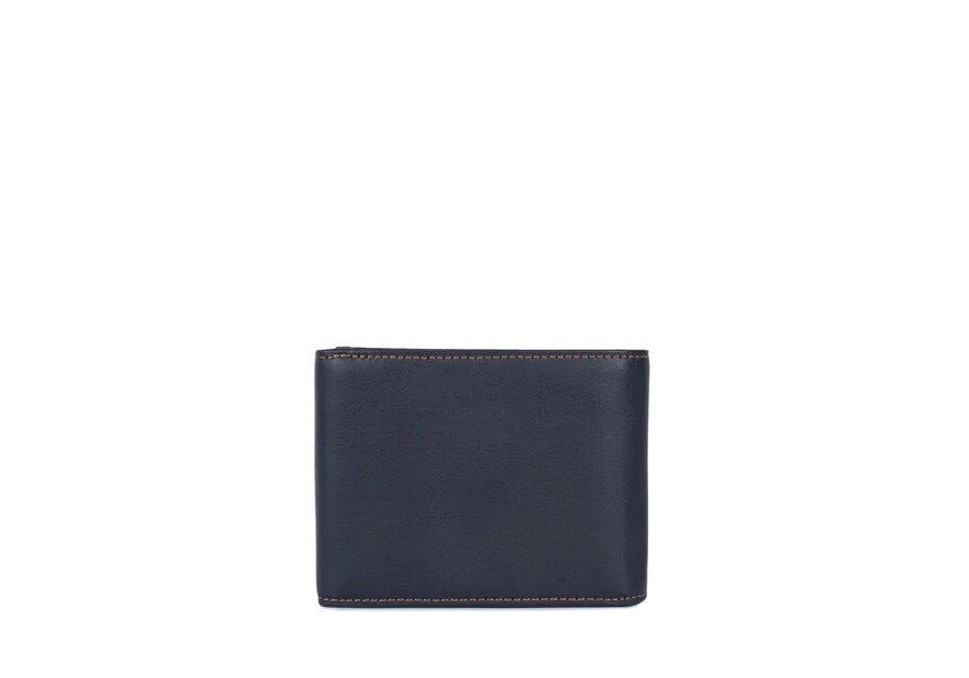 Lancaster 120-43 - CUIR DE VACHETTE - BLEU porte cartes soft vintage Porte-cartes
