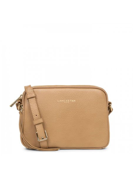 Lancaster 529-20 - CUIR DE VACHETTE - NATU Dune - Mini Sac Trotteur