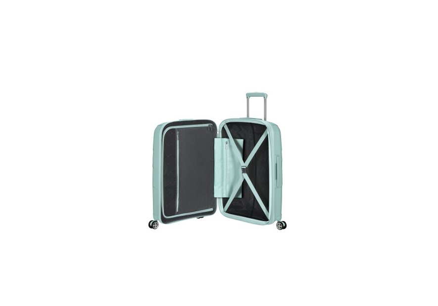 américan tourister 146371 - POLYPROPYLÈNE - BLEU SU valise 66 cm starvibe Valises