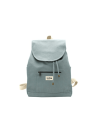 hindbag ELIOT. - COTON BIO - SAUGE sac a dos eliot gm sacs-a-dos