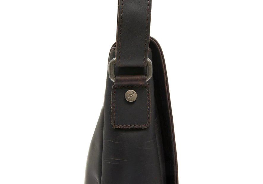 the chesterfield C48.1326 - CUIR DE VACHETTE - BR sac rabat arrondi everglades the chesterfield Sac business