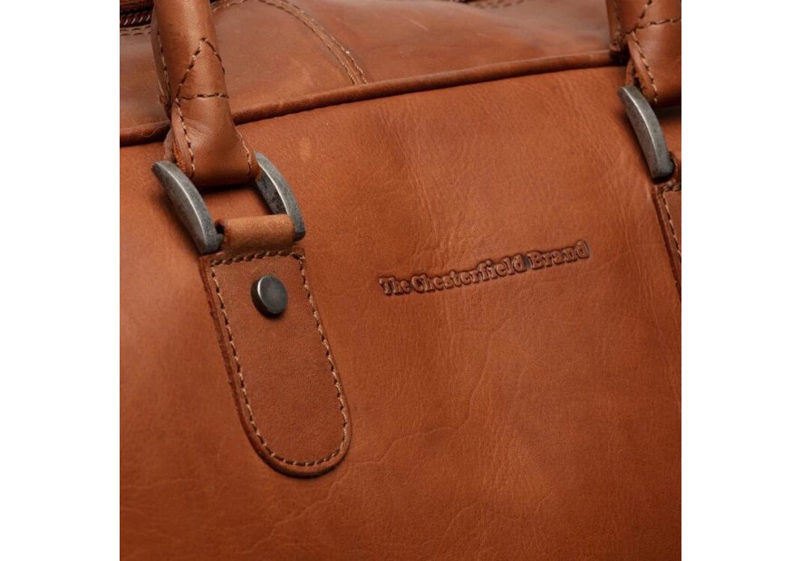 the chesterfield C20.0027 - CUIR DE VACHETTE - CO sac de voyage à roulettes jayven the chesterfield Sac de voyage à roulettes
