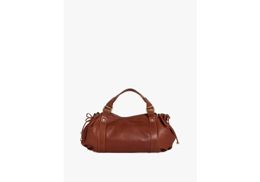Gerard Darel 24H/410 - CUIR DE VACHETTE - TAN sac porté main 24 heures gérard darel Sac porté main