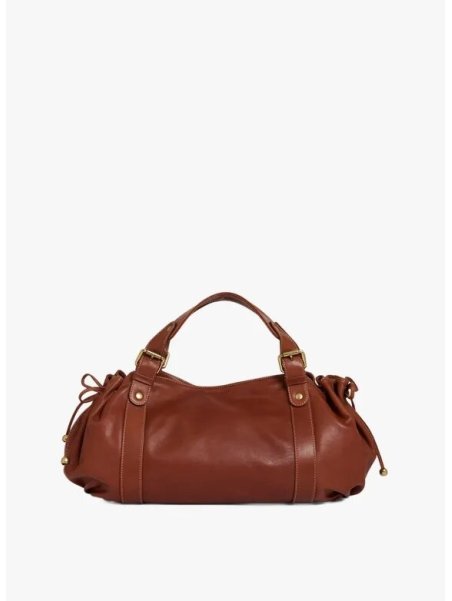 Gerard Darel 24H/410 - CUIR DE VACHETTE - TAN sac porté main 24 heures gérard darel Sac porté main