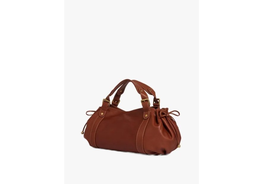 Gerard Darel 24H/410 - CUIR DE VACHETTE - TAN sac porté main 24 heures gérard darel Sac porté main